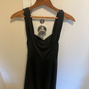 Elegant Black Sleeveless Dress